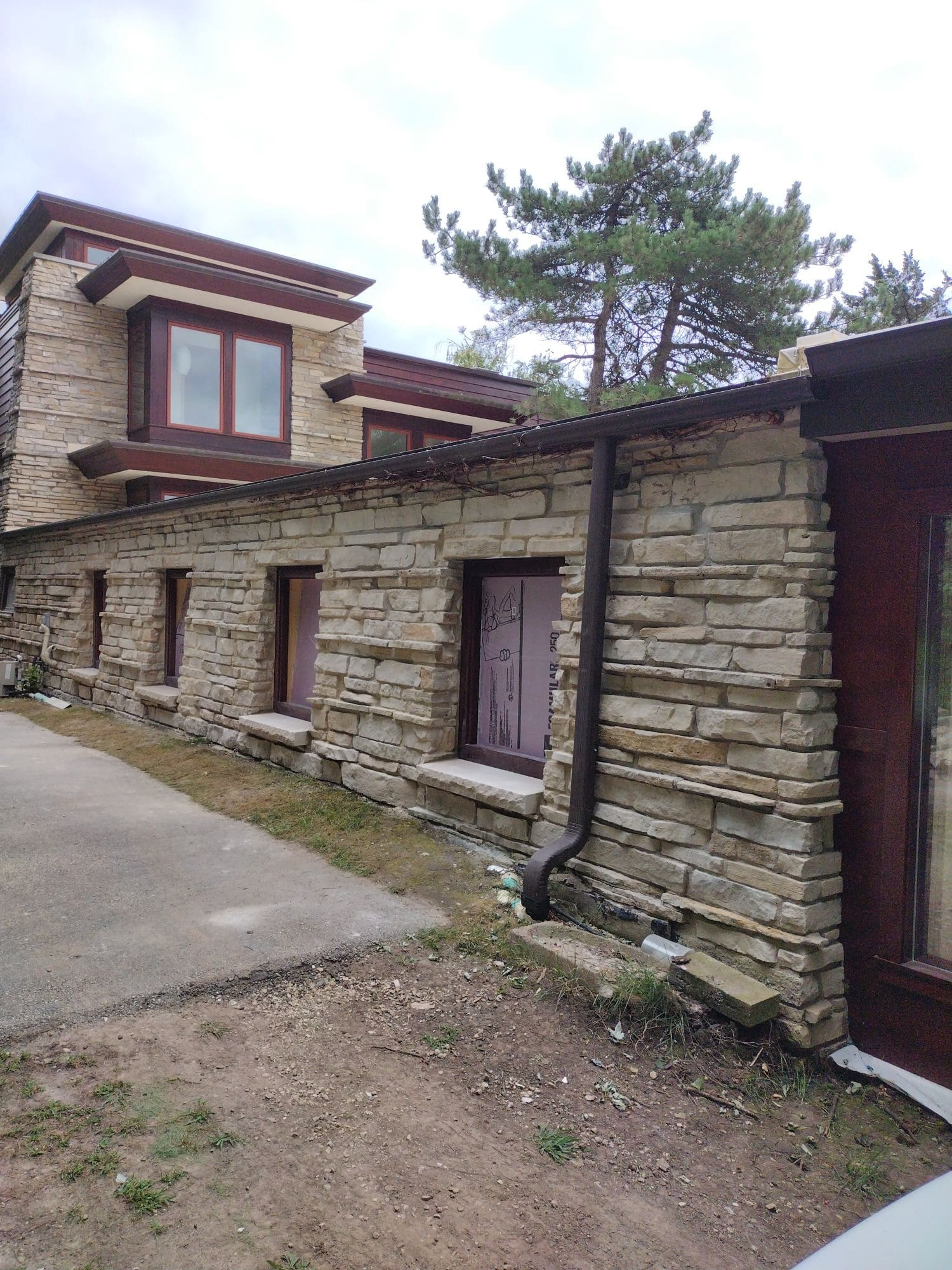 Stone Window Sill Repair in SE Wisconsin Stone Window Sill Repair in SE Wisconsin